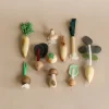 10 Piece Handmade Wooden Vegetable Set>Sasha Clearance