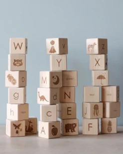 Alphabet Wooden Blocks>SABO concept Discount