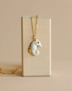 Arctic Seahorse Necklace>Camp Hollow Sale