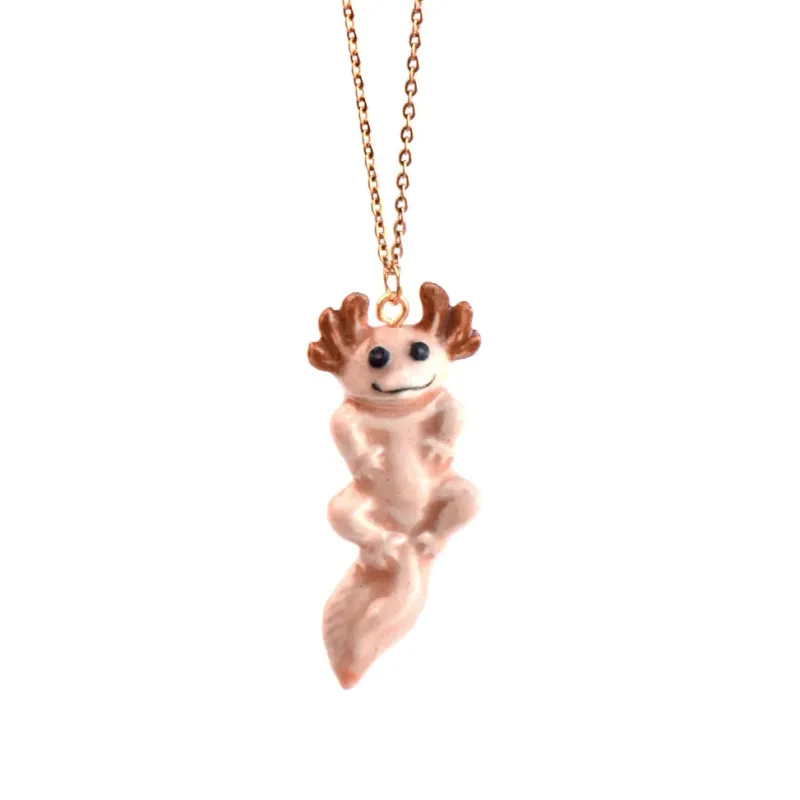 Axolotl Salamander Necklace>Camp Hollow Online