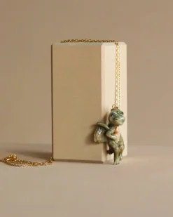 Baby Dragon Necklace>Camp Hollow Clearance