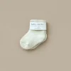 Baby Pile Knit Socks - Natural>Fog Linen Work Online