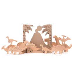 Toys | Wooden Dinosaur Set></noscript>Bajo New