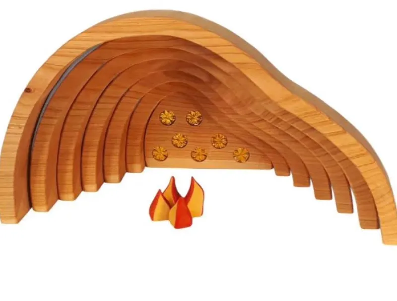 Dragon's Lair with Treasure (11 pieces)>Bauspiel Clearance