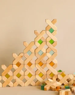 Lucent Cubes (100 pieces)>Bauspiel Fashion