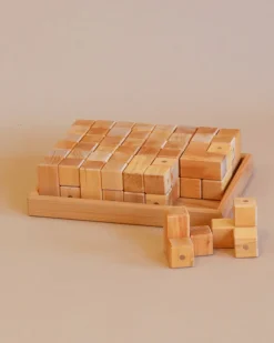 Natural Corner Blocks (24 pieces)>Bauspiel Clearance