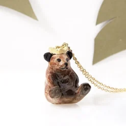 Bear King Necklace>Camp Hollow Outlet