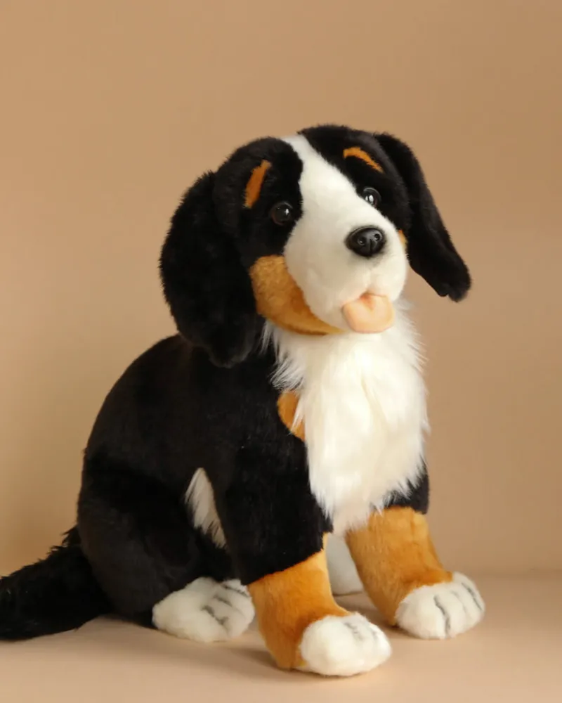 Bernese Puppy Dog Stuffed Animal>Hansa Best