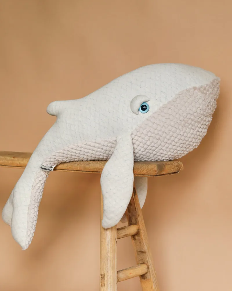 BigStuffed The Big Whale Albino Stuffed animal>BigStuffed - International New