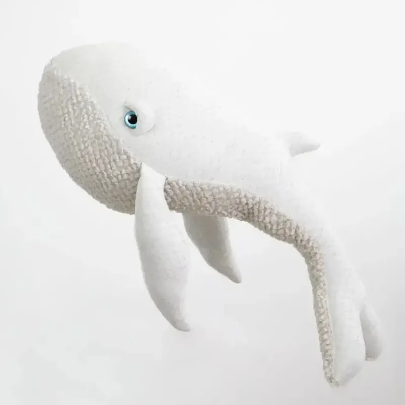 BigStuffed The Big Whale Albino Stuffed animal>BigStuffed - International New