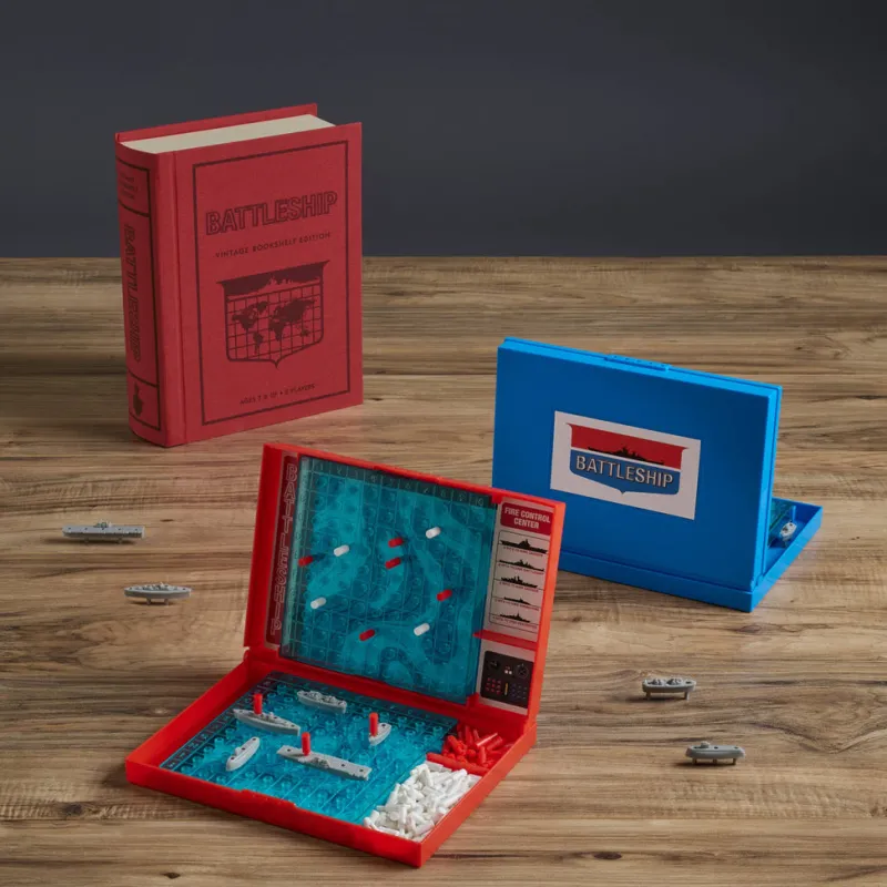Board Game: Battleship Vintage Bookshelf Edition>WS Game Company Discount