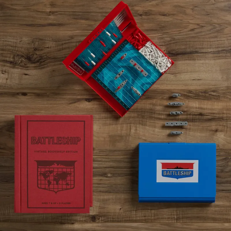 Board Game: Battleship Vintage Bookshelf Edition>WS Game Company Discount