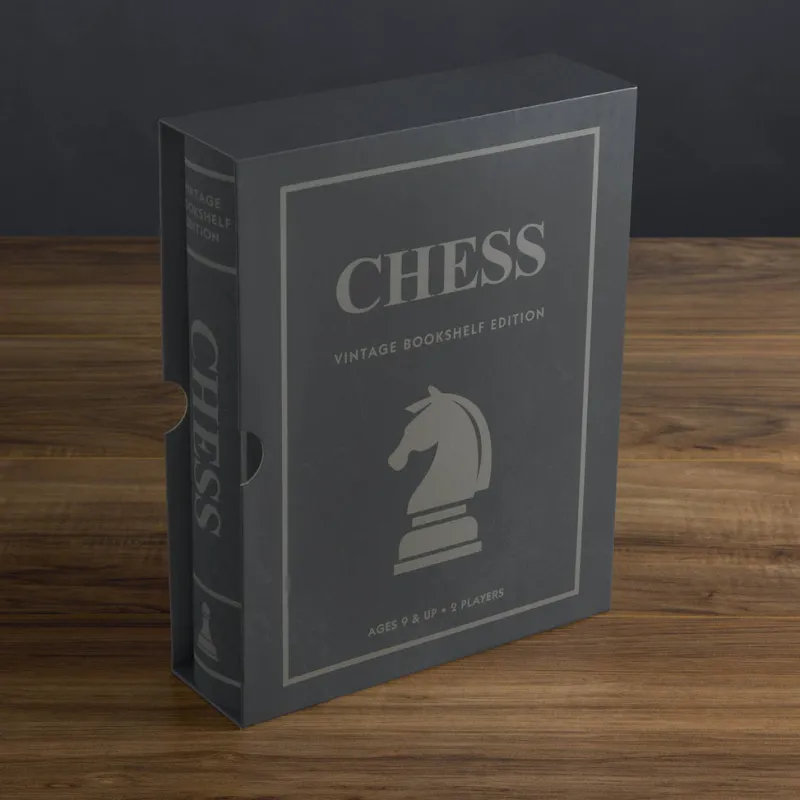 Board Game: Chess Vintage Bookshelf Edition>WS Game Company Best