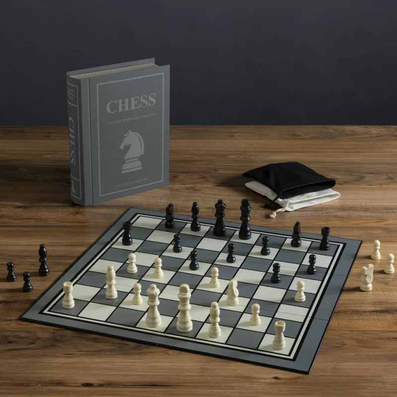Board Game: Chess Vintage Bookshelf Edition>WS Game Company Best
