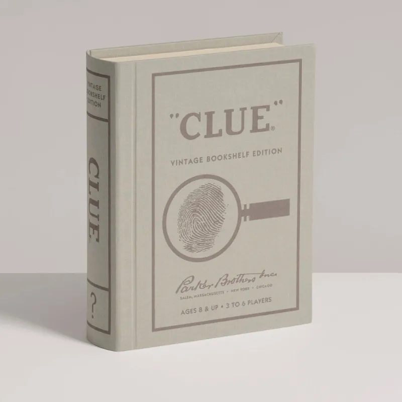 Board Game: Clue Vintage Bookshelf Edition>WS Game Company Fashion