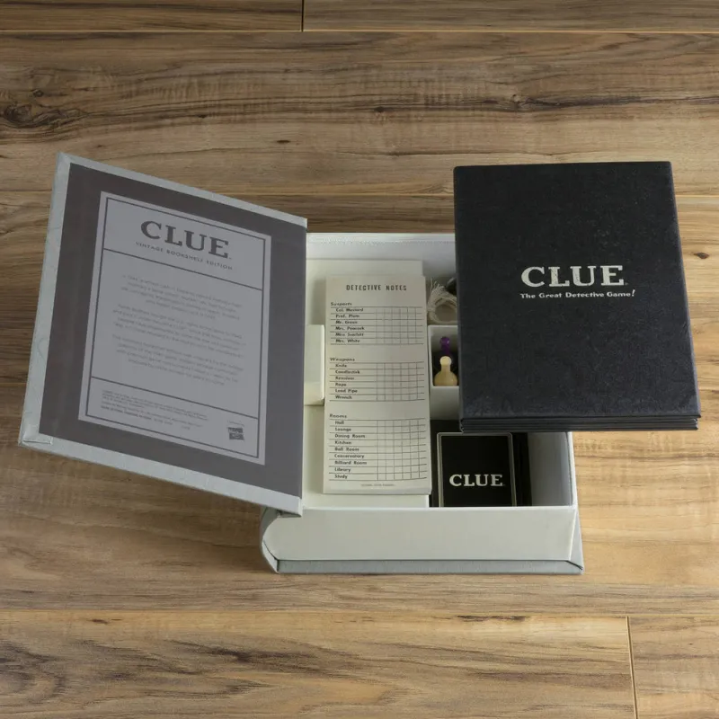 Board Game: Clue Vintage Bookshelf Edition>WS Game Company Fashion