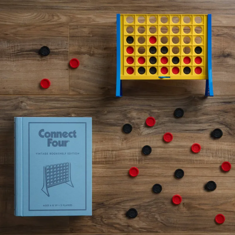 Board Game: Connect 4 Vintage Bookshelf Edition>WS Game Company Online