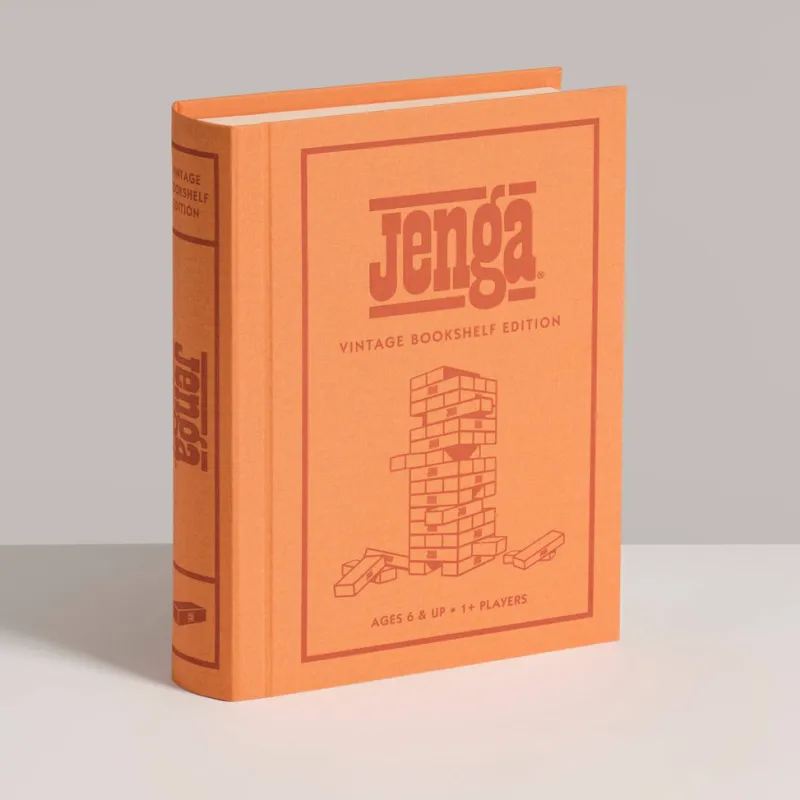 Board Game: Jenga Vintage Bookshelf Edition>WS Game Company Discount