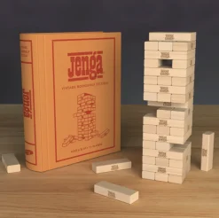 Board Game: Jenga Vintage Bookshelf Edition><noscript><img width=