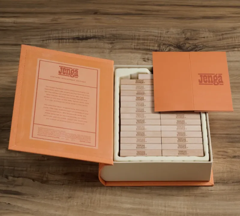 Board Game: Jenga Vintage Bookshelf Edition>WS Game Company Discount