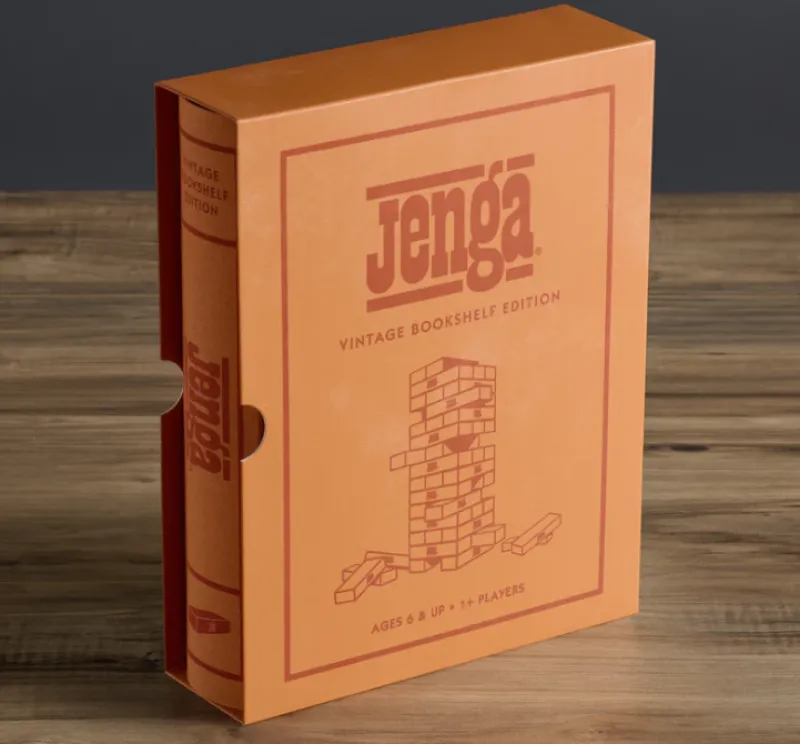 Board Game: Jenga Vintage Bookshelf Edition>WS Game Company Discount