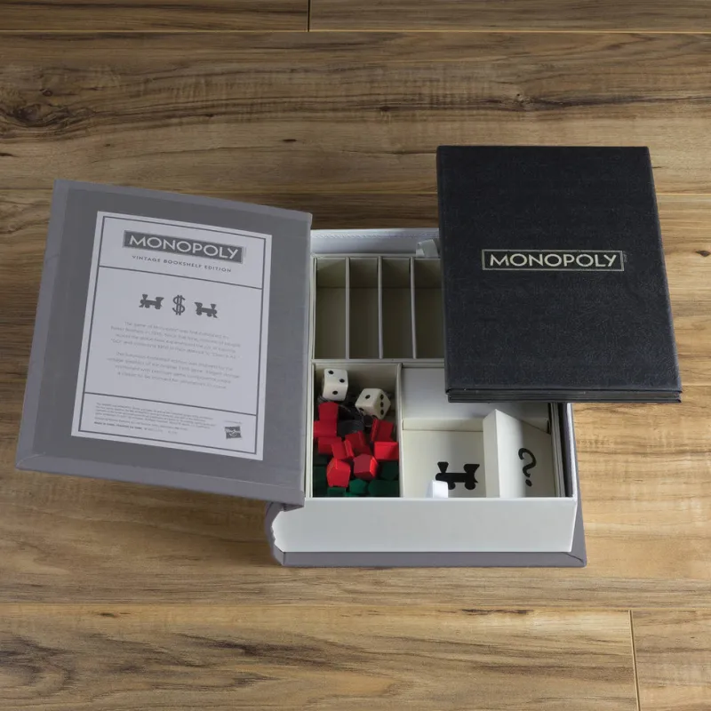 Board Game: Monopoly Vintage Bookshelf Edition>WS Game Company Online