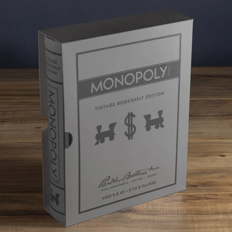 Board Game: Monopoly Vintage Bookshelf Edition>WS Game Company Online