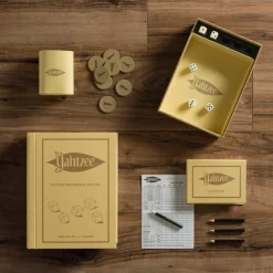 Board Game: Yahtzee Vintage Bookshelf Edition>WS Game Company Hot