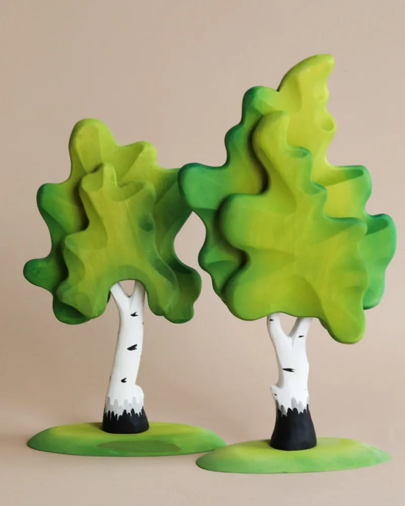 Bumbu Extra Large Wooden Birch Tree Set>Bumbu Toys Outlet