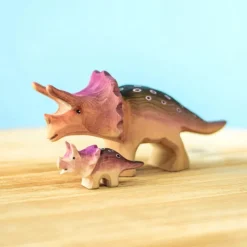 Bumbu Handmade Triceratops Dinosaur Set>Bumbu Toys Online