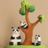 Bumbu Panda Bears And Tree Set>Bumbu Toys Outlet