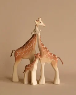 Bumbu Wooden Giraffe Family Set>Bumbu Toys Fashion