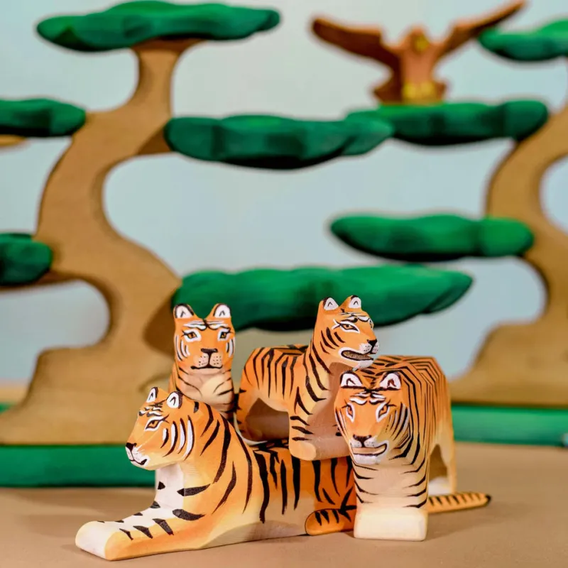 Bumbu Wooden Tiger Set>Bumbu Toys Sale