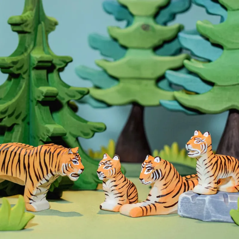 Bumbu Wooden Tiger Set>Bumbu Toys Sale