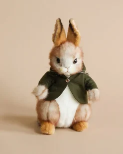 Bunny With Green Jacket Stuffed Animal>Hansa Hot