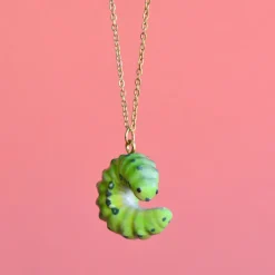 Caterpillar Necklace>Camp Hollow Sale