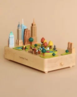 Central Park Wooden Music Box>Wooderful Life New