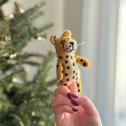 Cheetah Finger Puppet>Deer Harbour Design Outlet