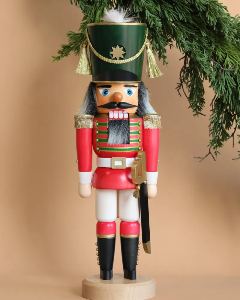 Collectible Wooden Nutcracker - Red Soldier>Christian Ulbricht Best