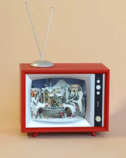 Christmas Music TV With Depot And Train>Roman Discount