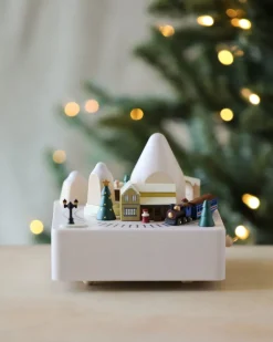 Christmas Train Music Box>Wooderful Life Clearance