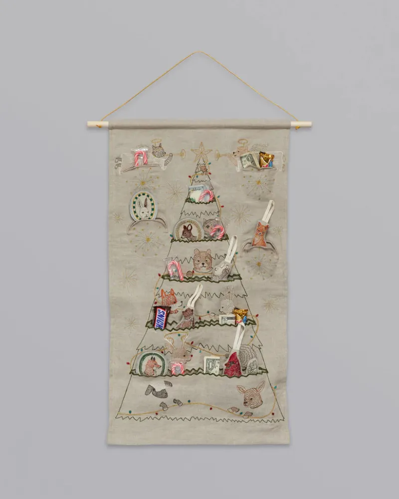Embroidered Advent Calendar>Coral & Tusk Clearance