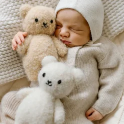 Baby Bouclé Bear - Ivory><noscript><img width=