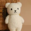 Baby Bouclé Bear - Ivory>Cuddle + Kind Hot