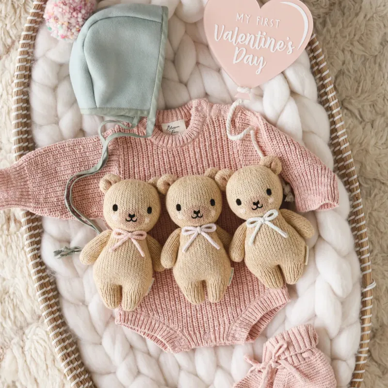 Baby Honey Bear - Blush>Cuddle + Kind Online