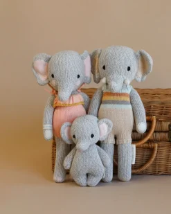 Elephant Stuffed Animal>Cuddle + Kind Fashion