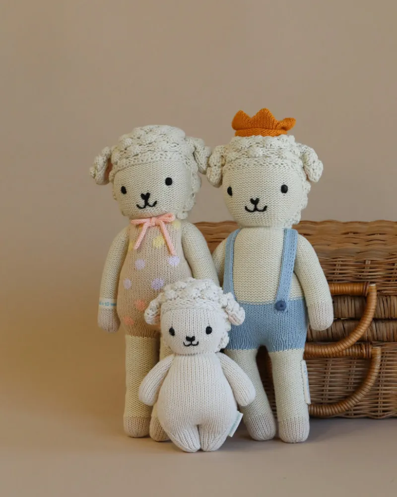 Lamb Stuffed Animal>Cuddle + Kind Fashion