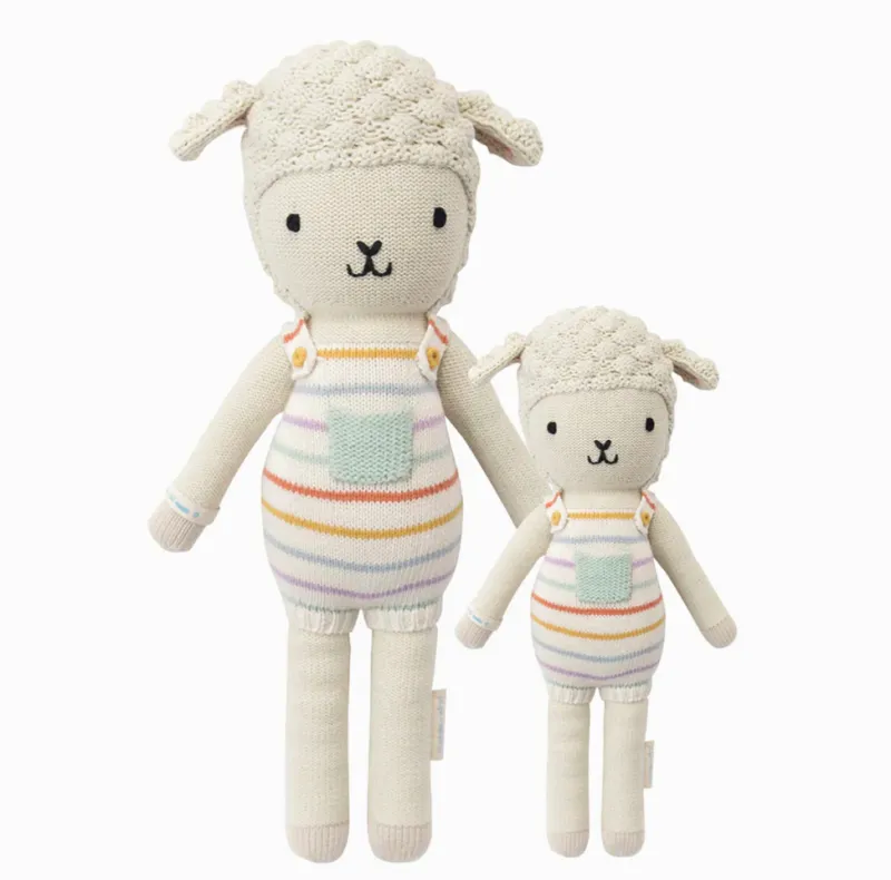 Lamb Stuffed Animal>Cuddle + Kind Fashion