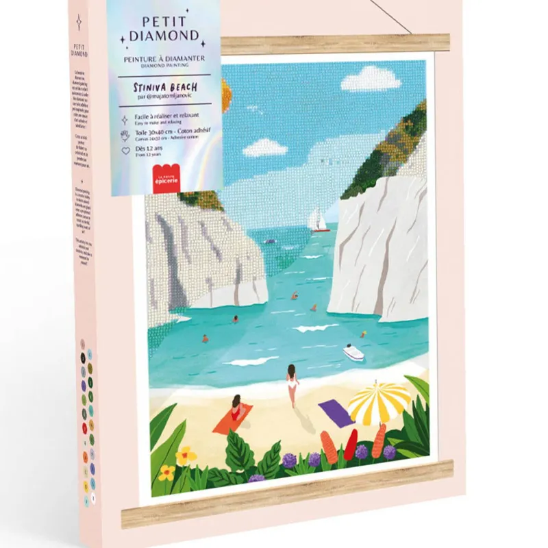 Diamond Painting Kit - Stiniva Beach by Maja Tomljanovic>La Petite Épicerie Outlet