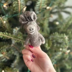 Donkey Finger Puppet>Deer Harbour Design Sale